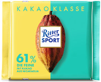 Ritter Sport Kakao Klasse 61% Die Feine 100 g Tafel